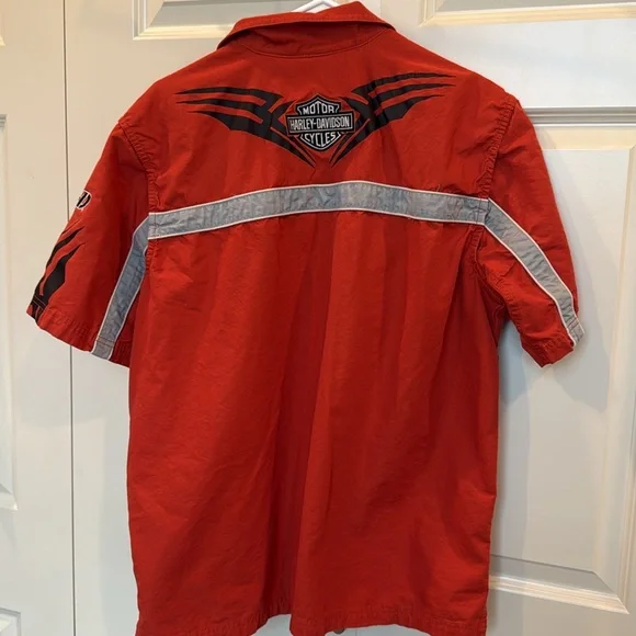 Harley Davidson Motor Cycle Snap Front Shirt Large
Great condition. - Picture 2 of 12